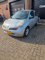 Nissan Micra 1.2 48KW 3DR 2004 Grijs, Auto's, Stof, 31 €/maand, 4 cilinders, Origineel Nederlands