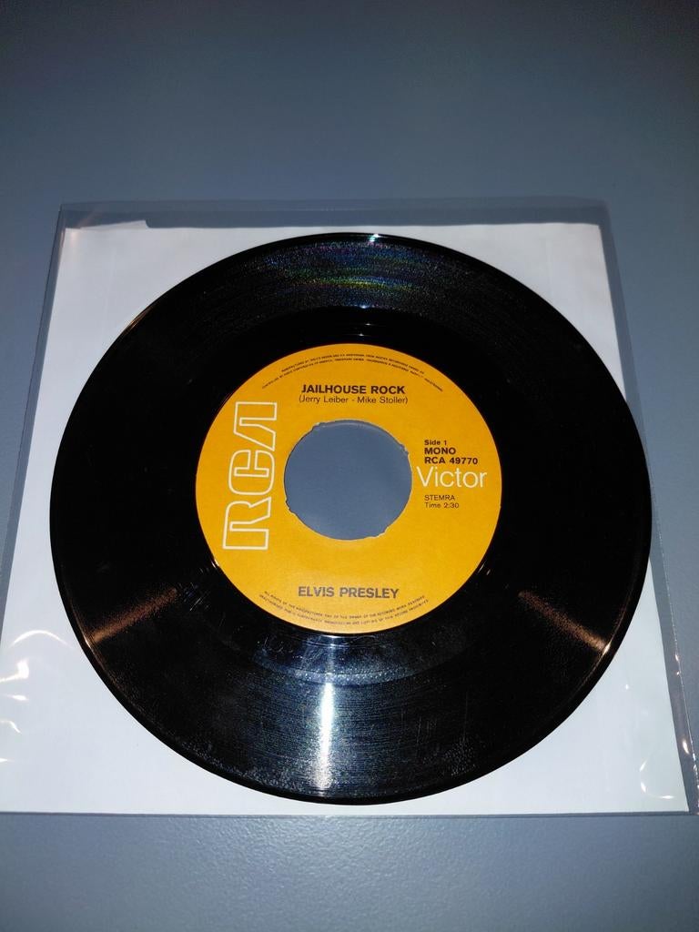 Elvis Presley- Jailhouse rock, Cd's en Dvd's, Vinyl Singles, Ophalen of Verzenden, Gebruikt, 7 inch, Pop