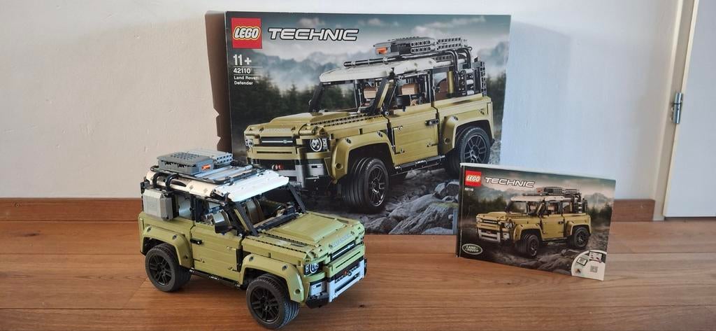 Lego Land rover defender 42110, Ophalen of Verzenden, Groter dan 1:32, Auto, Overige merken