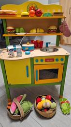 Houten Speelkeuken met Accessoires, Ophalen, Zo goed als nieuw, Hout, Speelkeuken