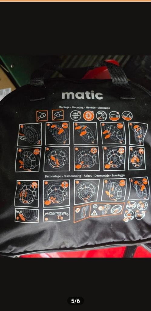 Sno Pro Sneeuwkettingen sport - compacte auto's, Auto diversen, Sneeuwkettingen, Ophalen of Verzenden, Zo goed als nieuw