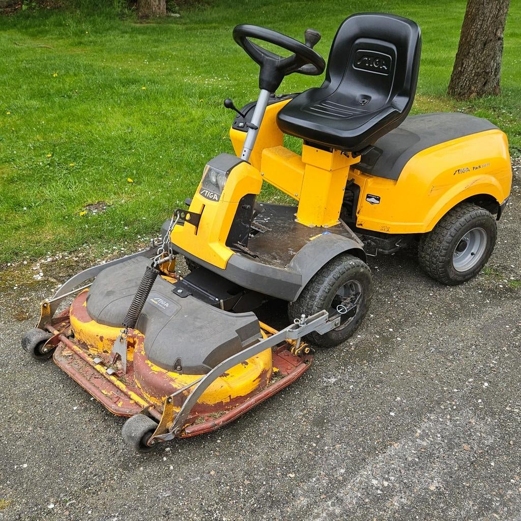 Stiga park 540 px 4wd mulch hst stuurbekrachtiging, Tuin en Terras, Zitmaaiers, Ophalen of Verzenden, Mulchfunctie, 90 tot 120 cm
