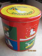 GROOT rond kleurig opberg BLIK speelgoed Dumpy ZEEHOND 22 cm, Ophalen of Verzenden, Gebruikt, Overige, Overige merken