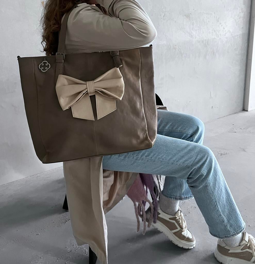 Partij echt leren handtassen Chalrose, Ophalen of Verzenden, Nieuw, Overige kleuren, Handtas
