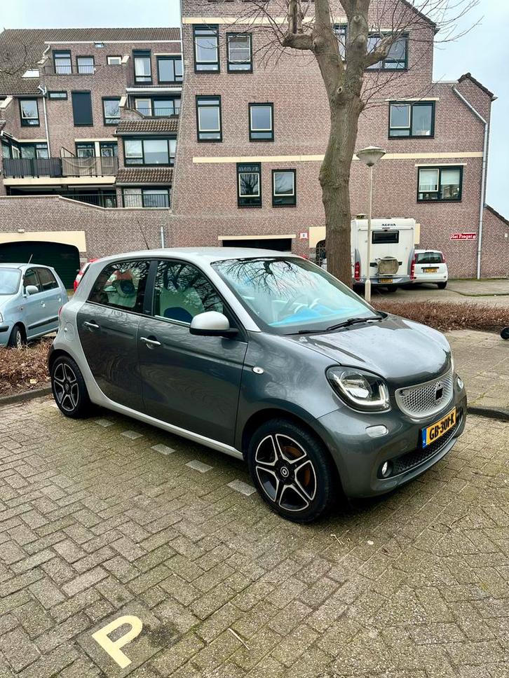 Smart ForFour 1.0 Proxy Grijs 2015, Auto's, Smart, Particulier, ForFour, ABS, Airbags, Airconditioning, Android Auto, Bluetooth
