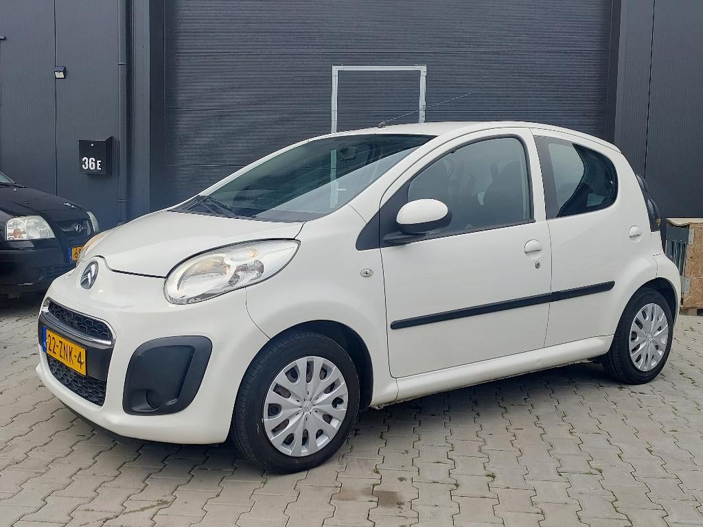 Citroën C1 2013 VAN 1e EIGENAAR ! Airco, NAP zeer nette auto, Auto's, Voorwielaandrijving, Stof, Zwart, Elektrische ramen