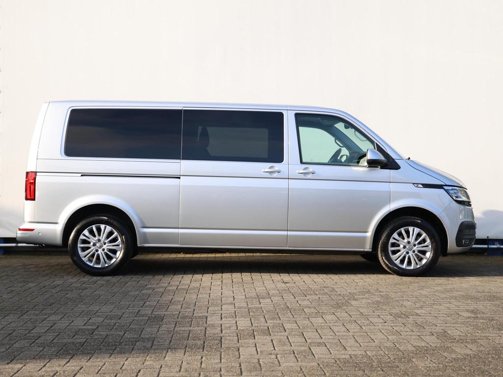 Volkswagen Transporter 2.0 TDI L2 DC Highline 150pk Automaat, Stof, Gebruikt, 150 pk, Volkswagen
