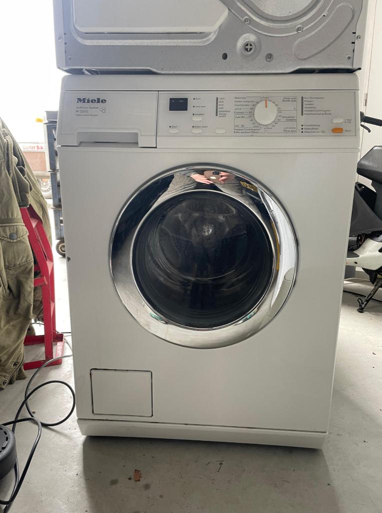 Miele Softcare System Wasmachine en Droger, Ophalen, Gebruikt, Minder dan 85 cm, Handwasprogramma