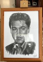 Tekening Elvis, Ophalen of Verzenden, Minder dan 50 cm, Tekening, Minder dan 50 cm