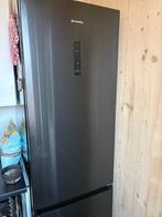 Koelkast + vriezer: Wisberg WBKVC201CB, Ophalen, 200 liter of meer, 60 cm of meer, 160 cm of meer