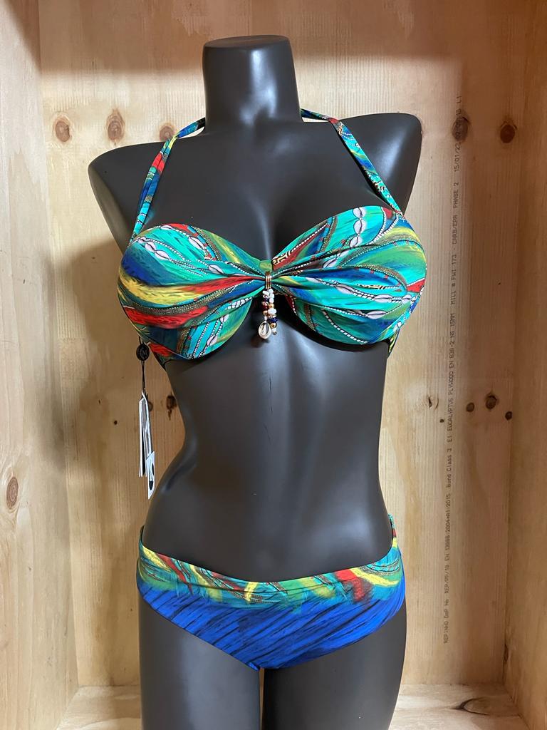 Magistral halter / strapless bikini 38b en 40b, Verzenden, Nieuw, Blauw, Bikini