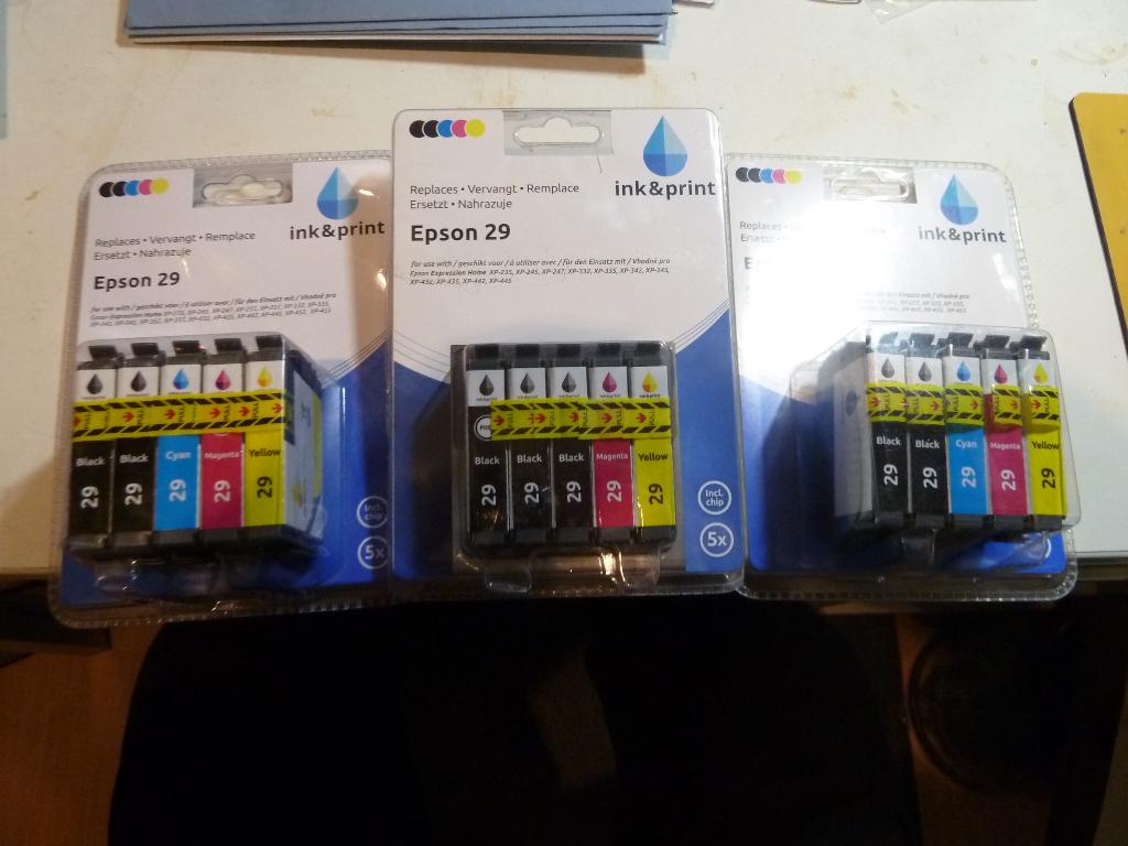 Epson Inktpatronen nieuw nr 29, Computers en Software, Printerbenodigdheden, Ophalen of Verzenden, Nieuw, Cartridge, Huismerk voor Epson