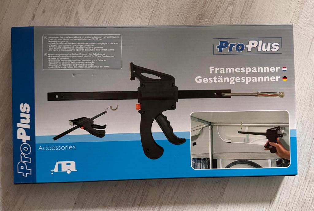 Pro-Plus Frame- of Gestangespanner voor Tent/Voortent, Ophalen, Nieuw