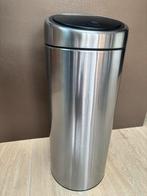 Brabantia Afvalbak Chroom 23-30L, Ophalen, Gebruikt, 50 tot 75 cm, 20 tot 30 liter