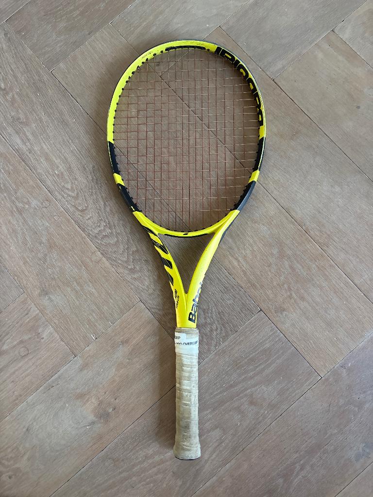 Tennisracket Babolat pure aero, Sport en Fitness, Tennis, Gebruikt, Ophalen of Verzenden, L0, Racket