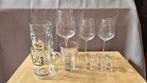 Diverse glaswerk: bierpul, wijnglazen, borrelglaasjes, Antiek en Kunst, Antiek | Glas en Kristal, Ophalen