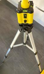 Wisvo roterende laser waterpas - met statief en koffer, Ophalen of Verzenden, Gebruikt, Overige meters