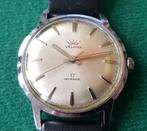Velona vintage herenhorloge, Ophalen of Verzenden, Staal, Overige merken, 1960 of later