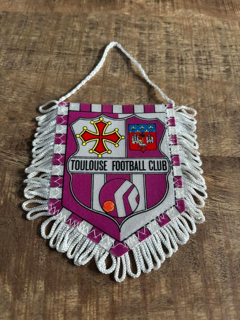 Toulouse vaantje, Ophalen of Verzenden, Zo goed als nieuw, Buitenlandse clubs, Vaantje of Sjaal