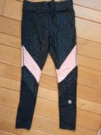 LEONTIEN hardloop broek zwart grijs roze maat M, Leontien, Zwart, Ophalen of Verzenden, Fitness of Aerobics
