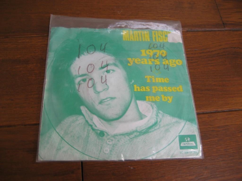 Nederbeat martin fischer 1970 years ago, Gebruikt, 7 inch, Single, Ophalen of Verzenden