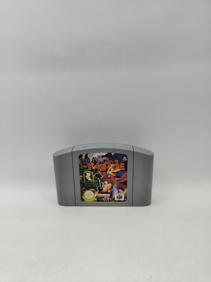 Banjo Kazooie N64 game, Spelcomputers en Games, Games | Nintendo 64, Zo goed als nieuw, Avontuur en Actie, 1 speler, Vanaf 3 jaar