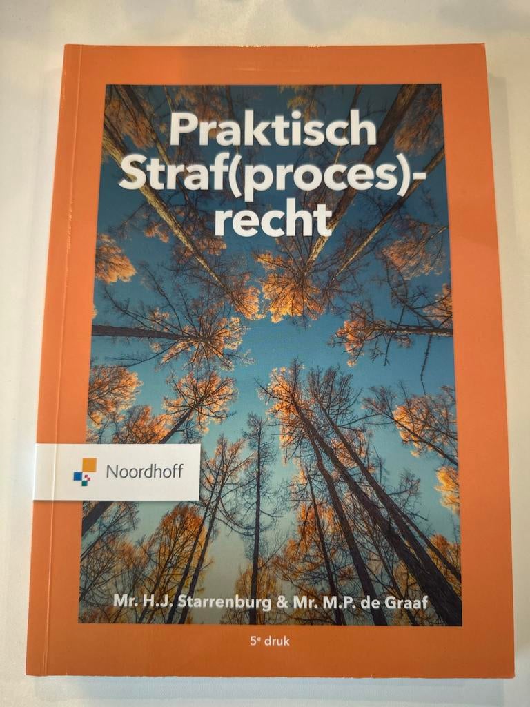 Praktisch Straf(proces)recht - 5e druk, Boeken, Ophalen of Verzenden, Gamma, Gelezen, HBO