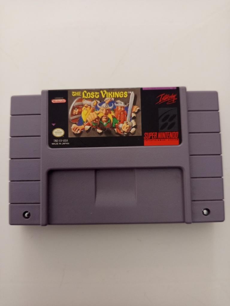 The lost Vikings ntsc snes, 1 speler, Verzenden, Vanaf 3 jaar
