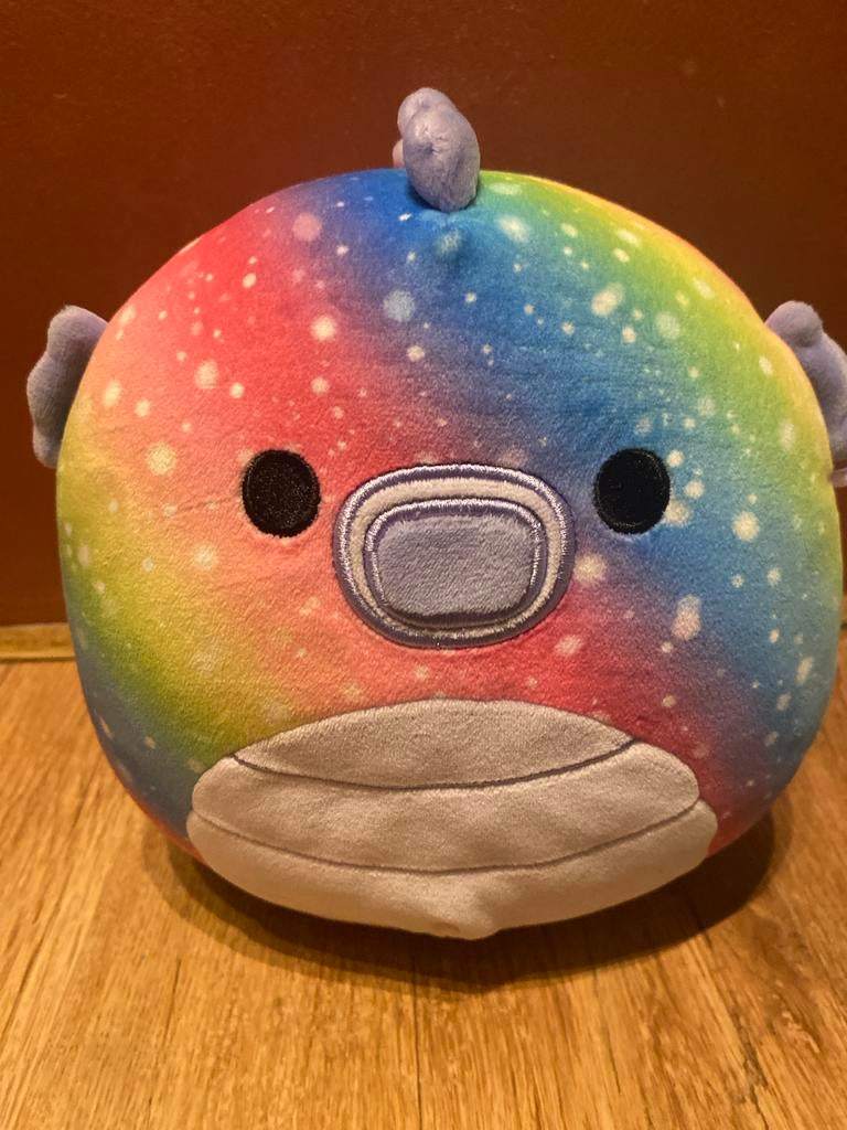 Squishmallow regenboog zeepaardje, Overige typen, Nieuw, Ophalen of Verzenden, Met label