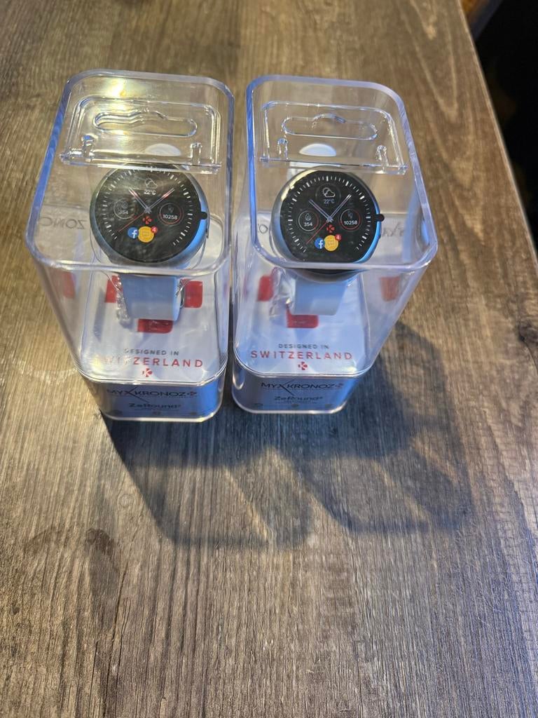 MYKRONOZ ZeRound2 Smartwatch - Nieuw in doos, Sieraden, Tassen en Uiterlijk, Smartwatches, Wit, Nieuw, Ophalen of Verzenden, Stappen