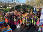 107 Maya carnavals kostuums prijswinnende grote loopgroep!, Ophalen, Carnaval, Maat 46/48 (XL) of groter, Zo goed als nieuw