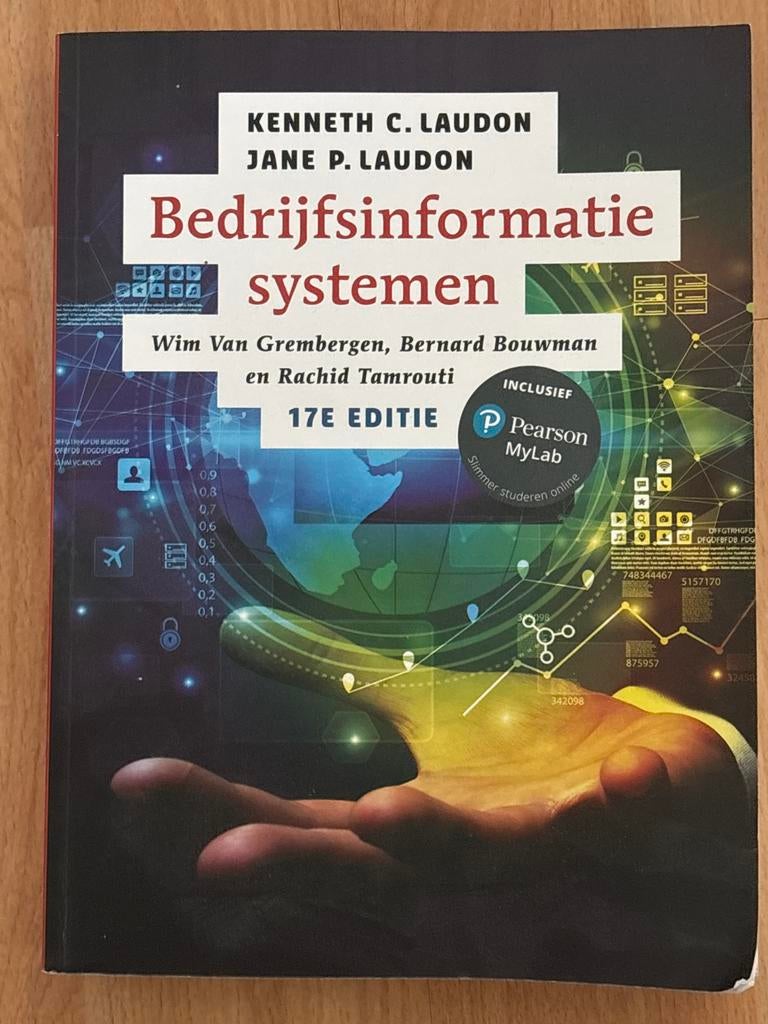 Bedrijfsinformatiesystemen - Laudon & Laudon, Ophalen of Verzenden, Beta, Zo goed als nieuw, HBO