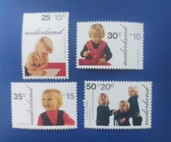 Postzegel NL 1972 PF Serie Kinderzegels, Prinsen Beatrix, Postzegels en Munten, Postzegels | Nederland, Ophalen of Verzenden, Na 1940