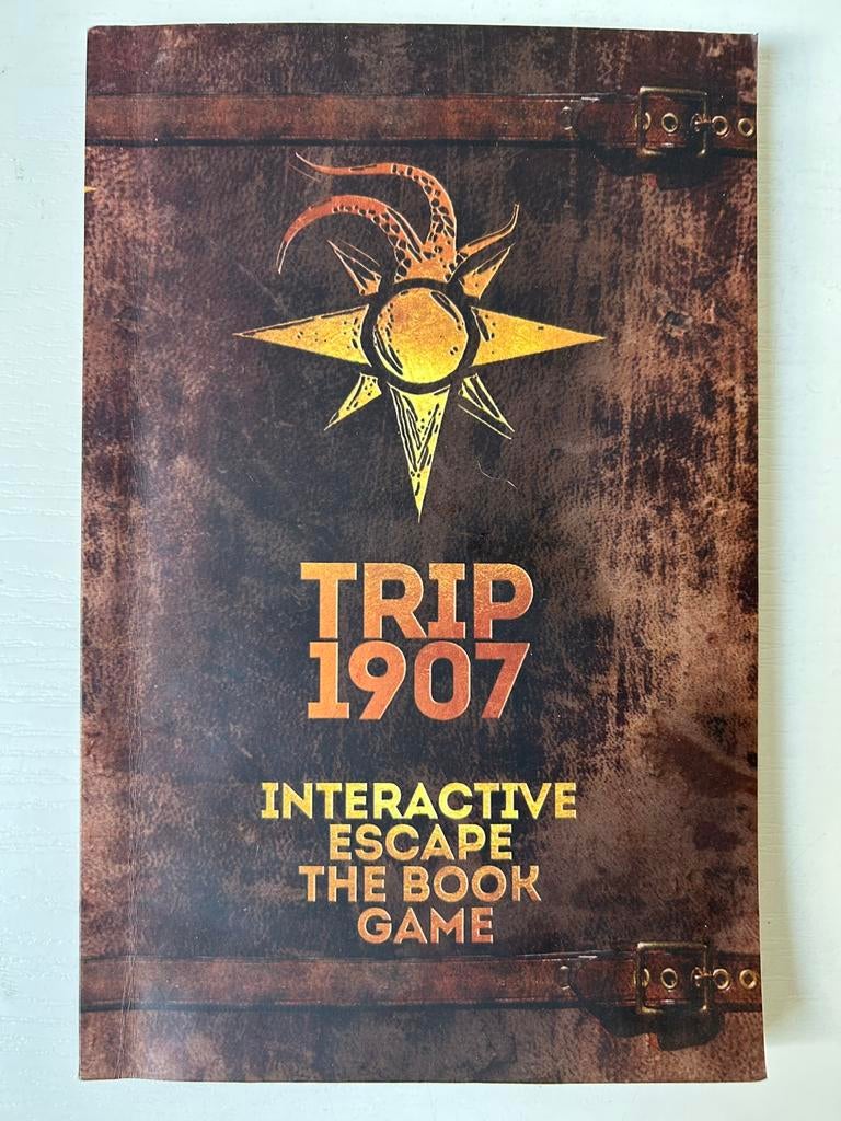 Interactive escape the book game Trip 1907, Ophalen of Verzenden, Gelezen