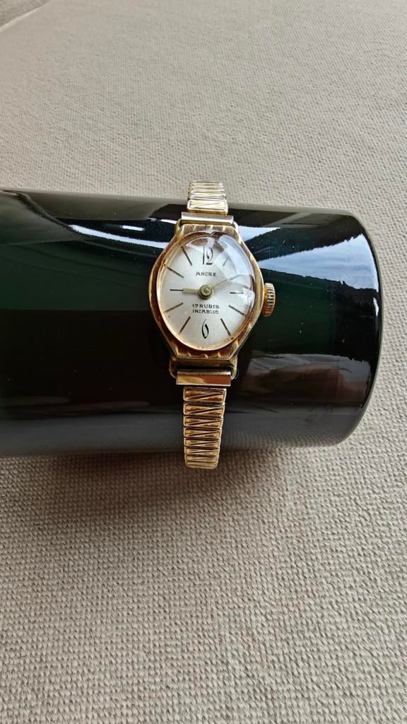 Vintage dames polshorloge jaren 60, Ophalen of Verzenden, Overige merken
