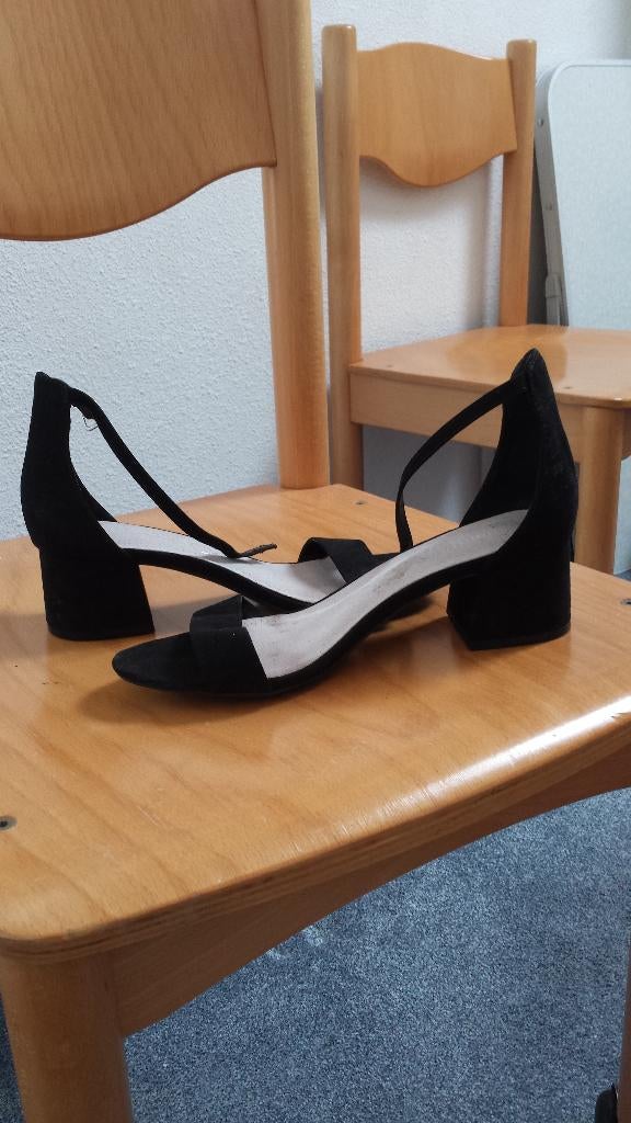 Dames open schoentjes, Kleding | Dames, Schoenen, Zwart, Sandalen of Muiltjes, Gedragen, Verzenden