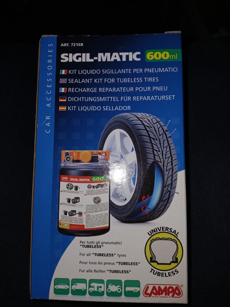 Sigil-Matic Bandenreparatieset 600ml, Ophalen of Verzenden, Nieuw, Universele onderdelen