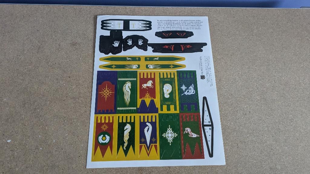 Middle-Earth Strategy Battle Game: Flags - Dutch, Ophalen of Verzenden, Lord of the Rings