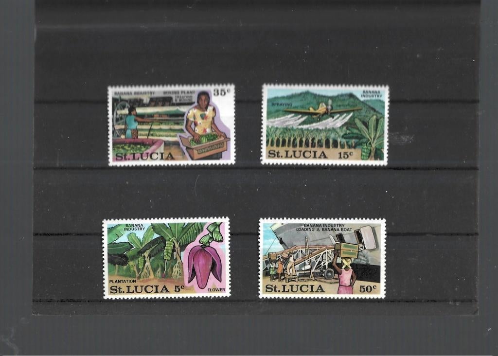 A015 ST LUCIA SERIE POSTFRIS, Postzegels en Munten, Ophalen of Verzenden, Postfris, Midden-Amerika