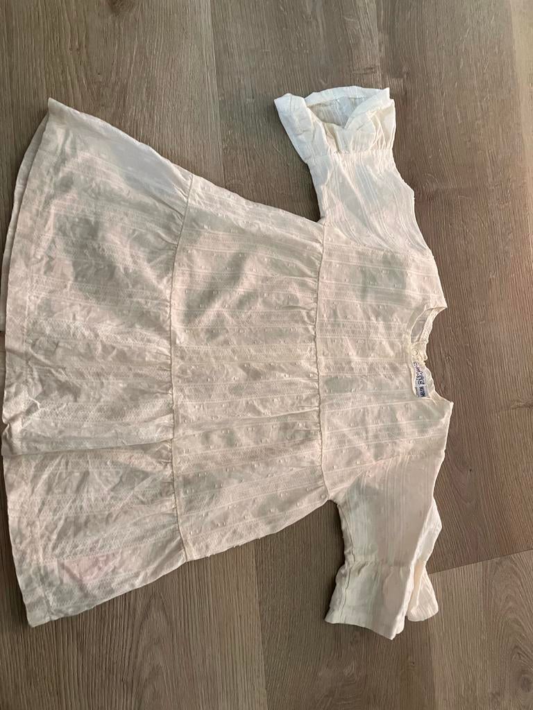 Schattig wit jurkje van Dirkje, maat 86 (18 maanden), Kinderen en Baby's, Babykleding | Maat 86, Ophalen of Verzenden, Zo goed als nieuw