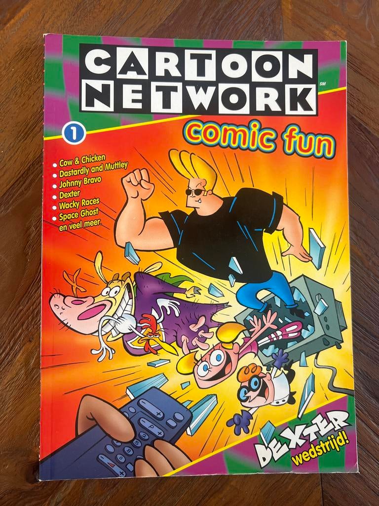 Cartoon Network stripboek nummer 1, Eén stripboek, Ophalen of Verzenden, Gelezen