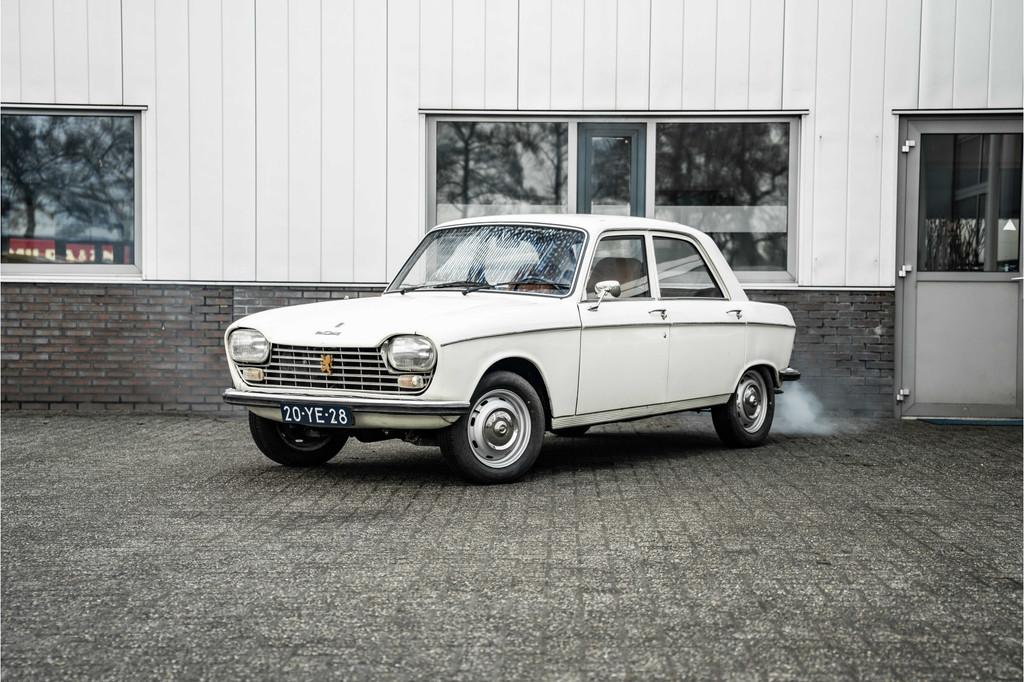 Peugeot 204 D unieke Diesel | Wegenbelastingvrij! (bj 1976), Overige carrosserieën, Wit, 45 pk, Bedrijf