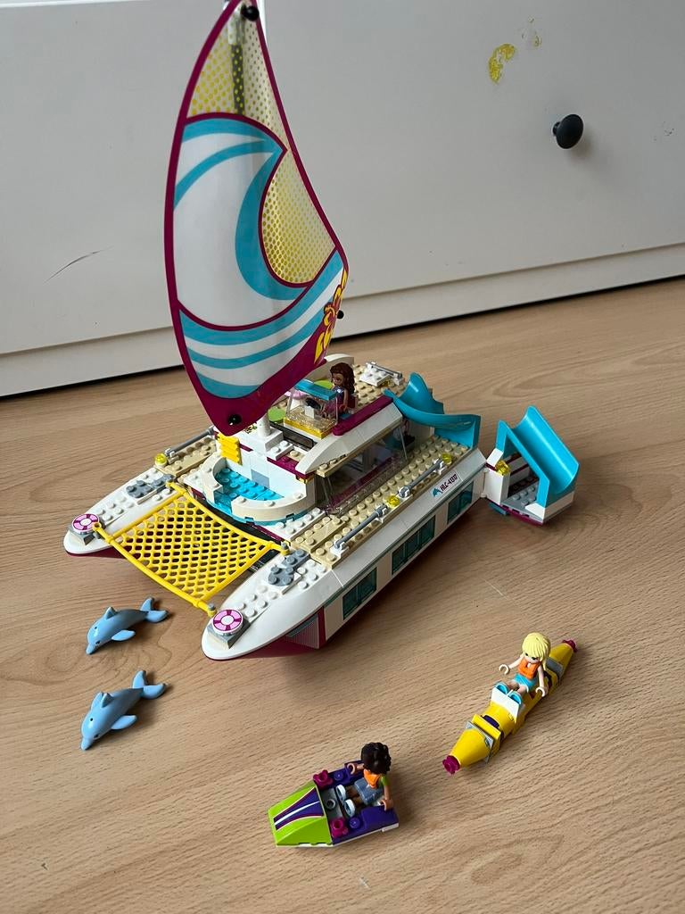 Lego friends catamaran, Ophalen, Lego, Friends, Zo goed als nieuw