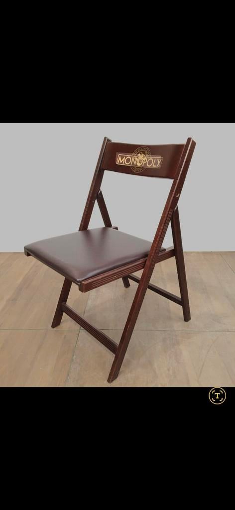 [GEZOCHT] Franklin Mint Monopoly stoelen + glazen frame, Antiek en Kunst, Ophalen
