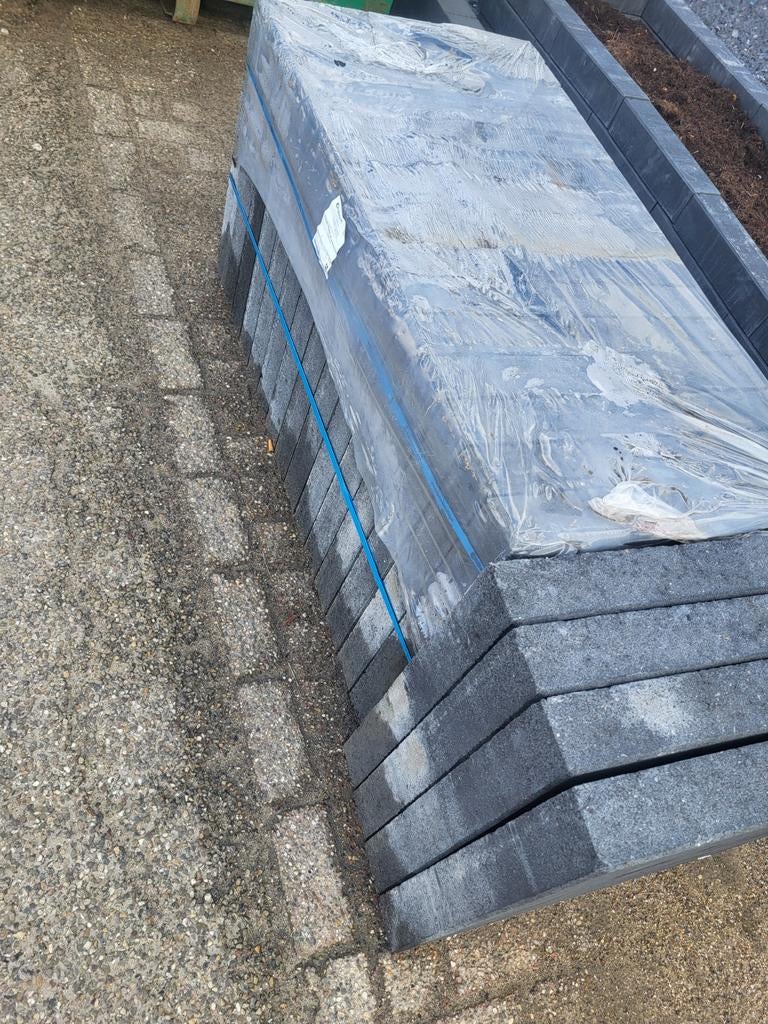 Kijlstra Tegel 60x60x8 antraciet, Ophalen, Nieuw, 10 m² of meer, Beton