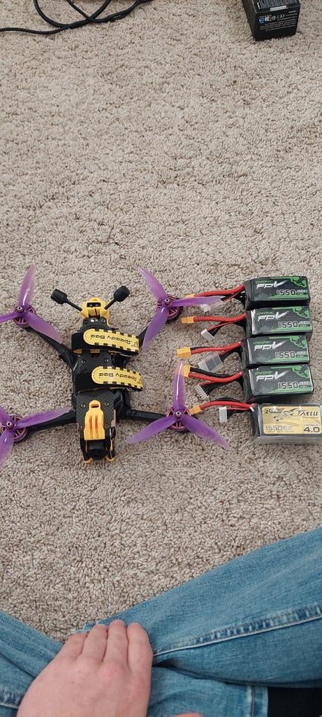 Speedybee Mario 5 inch drone met DJI O4 Pro Air Unit, 250 tot 900 gram, Overige merken, Ophalen of Verzenden, 1 tot 5 kilometer