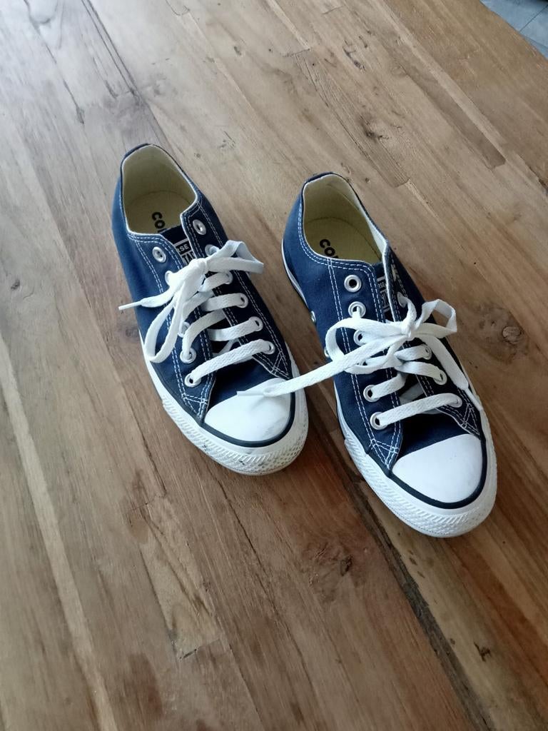 Nieuwe donkerblauwe All Stars, Ophalen of Verzenden, Nieuw, Blauw, Sneakers of Gympen