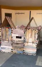 Fantasy Forts - Kartonnen hutbouwen (2 grote sets), Ophalen, Gebruikt, Knutselen