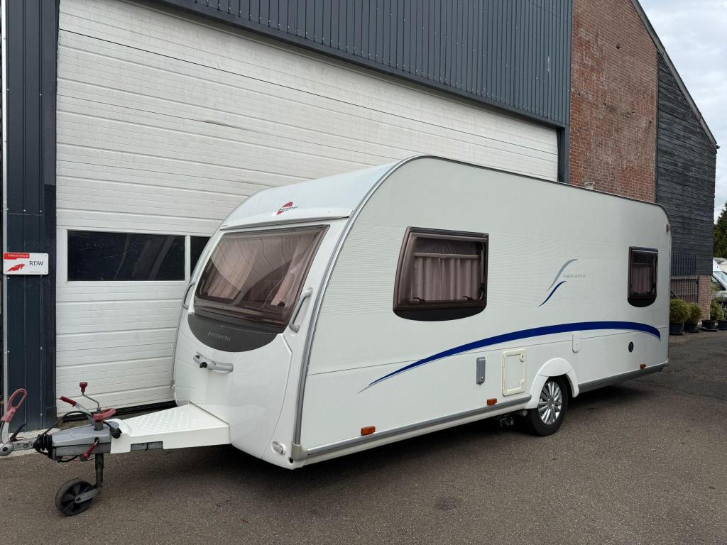 Bürstner Belcanto 460 TL + Mover + Voortent, Caravans en Kamperen, Rondzit, Bedrijf, Bürstner, Overige typen