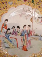 antiek chinese porcelein schotel 33,5 cm, Ophalen